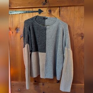 Colorblock Knit Sweater